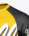 Men's Baseball T-shirt 3/4 Sleeve Mockup