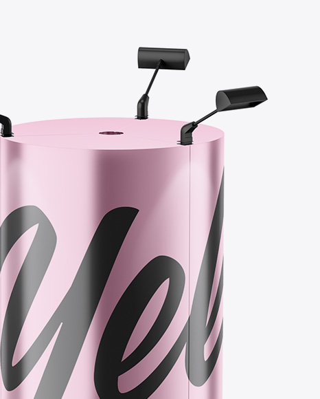 Metallic Stand Mockup comercial 18175