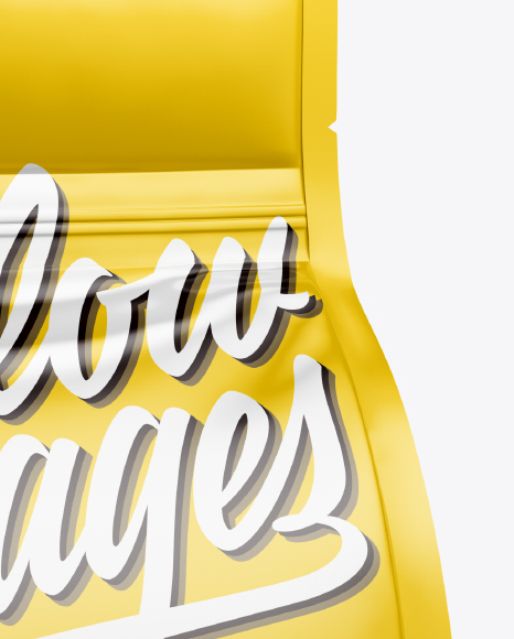 Glossy Food Bag Mockup PSD #1