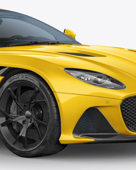 Download Sport Car Mockup Half Side View In Vehicle Mockups On Yellow Images Object Mockups Yellowimages Mockups