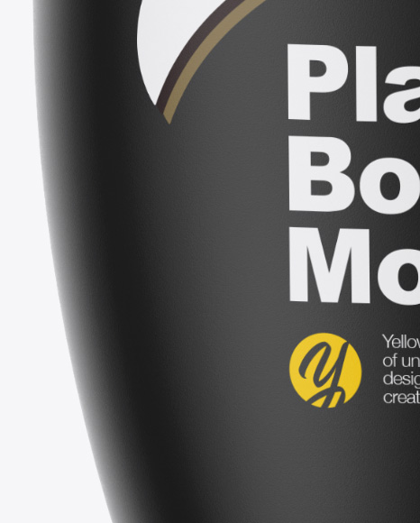 Plastic Bottle Mockup PSD #1