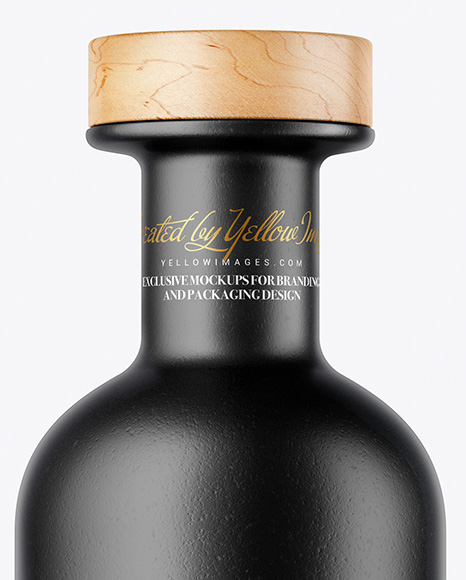 Ceramic Bottle Mockup PSD #1