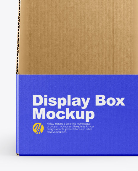 Display Box Mockup PSD #2