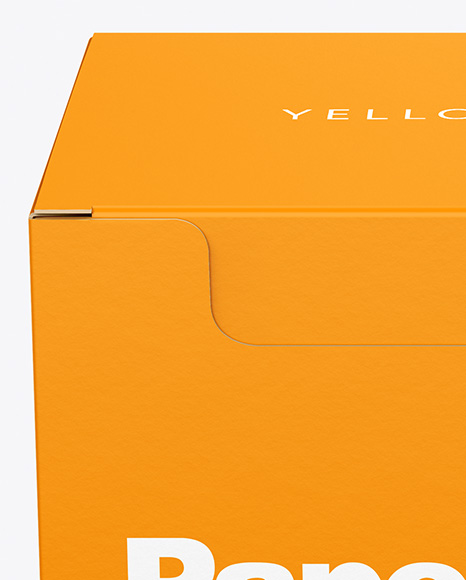 Paper Box Mockup PSD #2