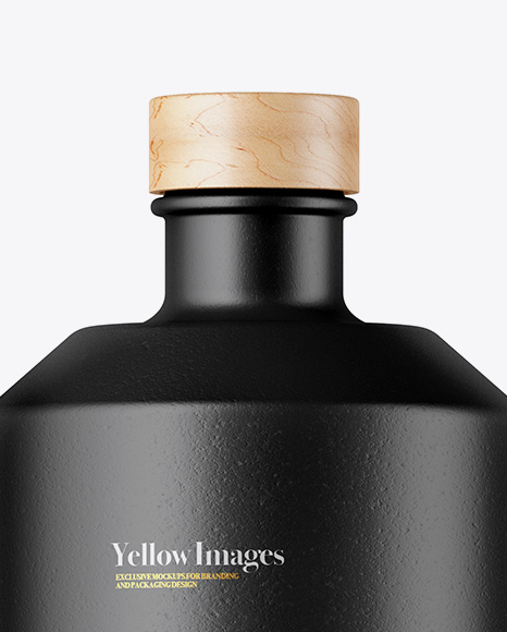 Ceramic Bottle Mockup PSD #1