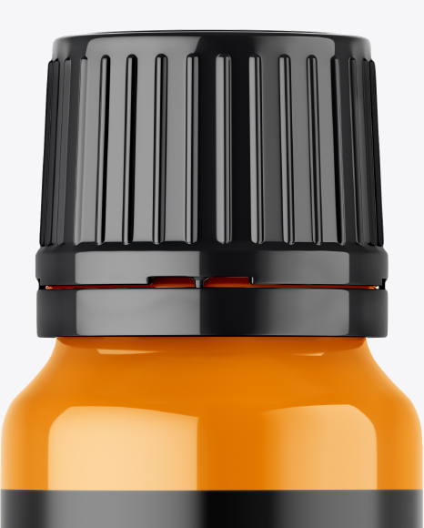 Glossy Bottle Mockup PSD #2