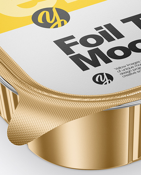 Download Foil Tray Mockup In Tray Platter Mockups On Yellow Images Object Mockups PSD Mockup Templates