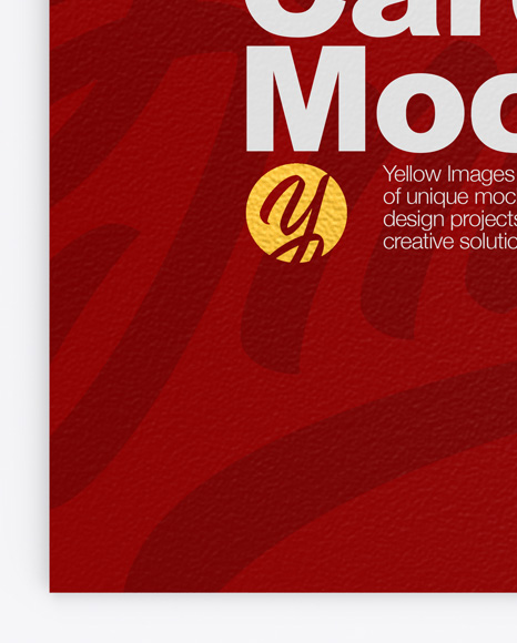 Paper Business Card Mockup PSD #1