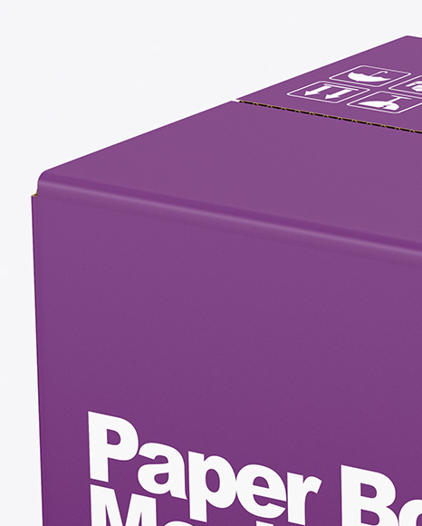 Paper Box Mockup