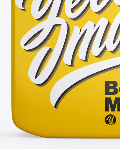 Glossy Bottle Mockup PSD #1