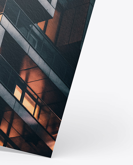 Textured A4 Paper Mockup PSD #6