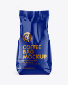 Glossy Coffee Bag Mockup