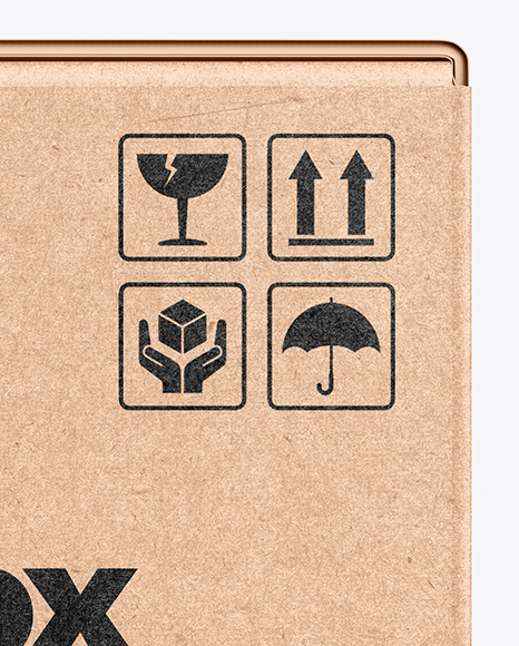 Kraft Box Mockup