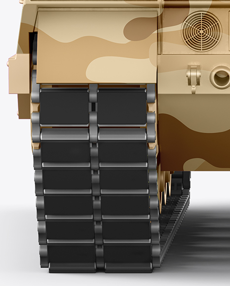 Download Tank Mockup - Back View in Vehicle Mockups on Yellow ...