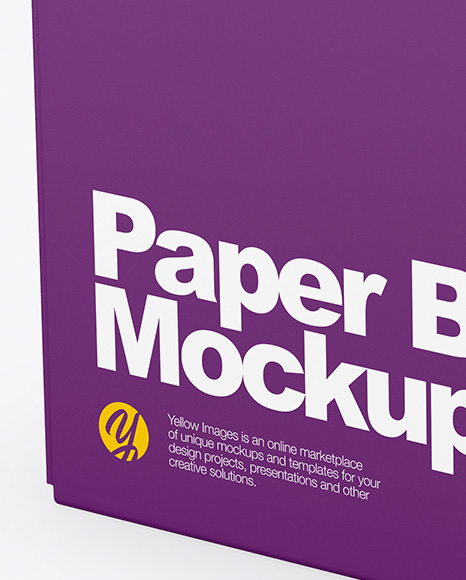 Paper Box Mockup PSD #2