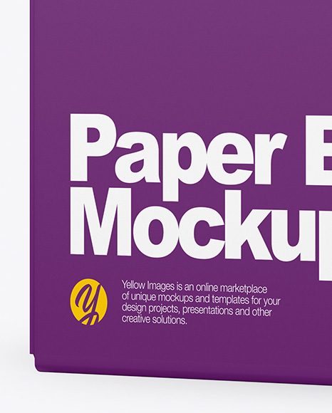 Paper Box Mockup PSD #2