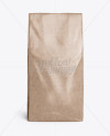 Download Glossy Kraft Paper Bag Mockup - Front View in Bag & Sack ...