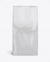 Download Glossy Paper Bag Mockup - Front View in Bag & Sack Mockups on Yellow Images Object Mockups