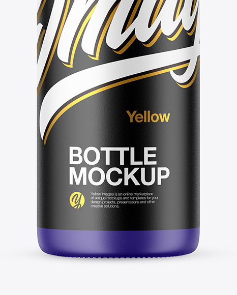 Matte Bottle Mockup