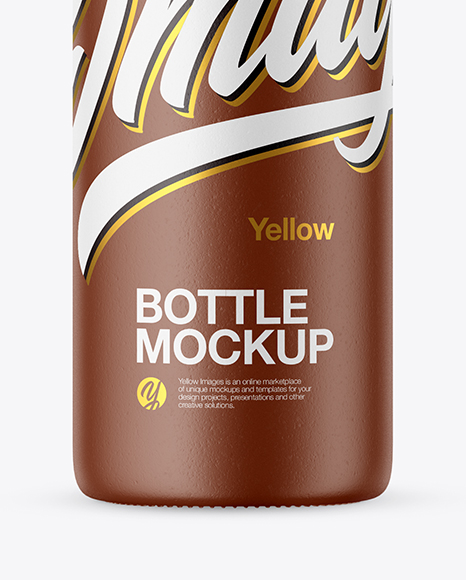 Ceramic Bottle Mockup PSD #1