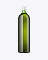 Green Bottle Mockup