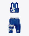 Women's Fitness Kit Mockup - Back view