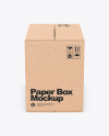 Kraft Box Mockup