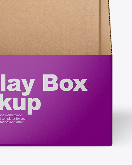 Display Box Mockup PSD #2