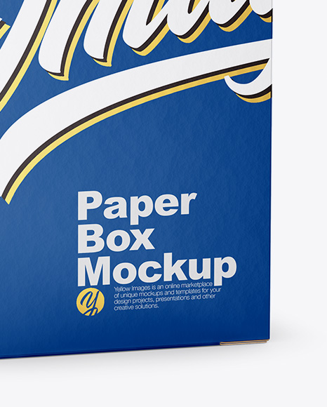 Download Box Mockup In Box Mockups On Yellow Images Object Mockups