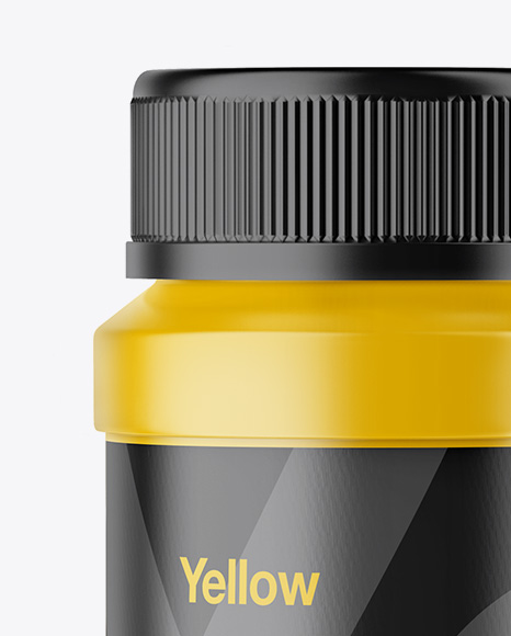 Download Matte Plastic Pills Bottle Mockup Front View In Bottle Mockups On Yellow Images Object Mockups Yellowimages Mockups