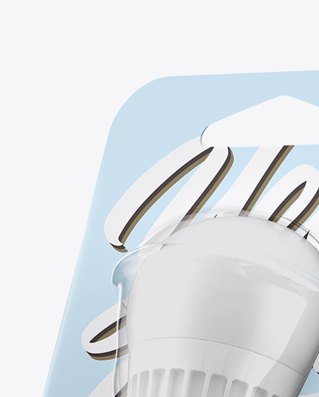 Bulb in Box Mockup