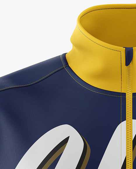 Men S Wind Jacket Mockup In Apparel Mockups On Yellow Images Object Mockups