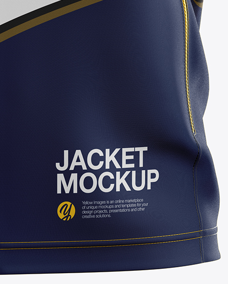 Men’s Wind Jacket Mockup