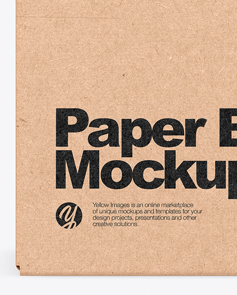Kraft Box Mockup PSD #2