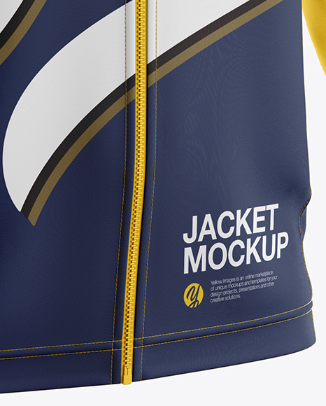 Men S Wind Jacket Mockup In Apparel Mockups On Yellow Images Object Mockups