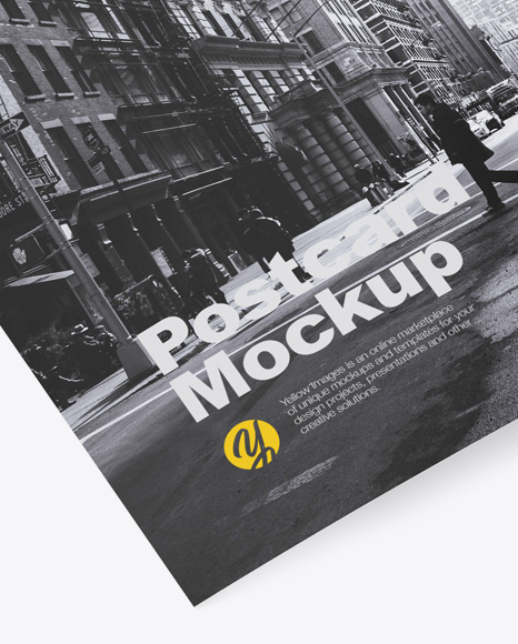 Paper Postcards Mockup PSD #4