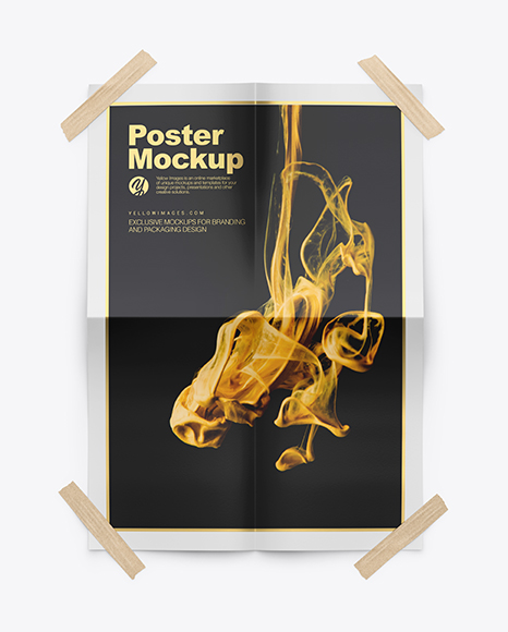 Poster Mockup PSD #2