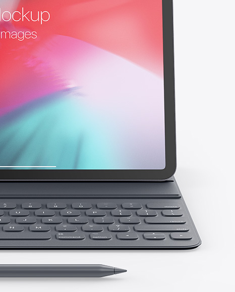 Apple iPad Pro 2018 12.9 Mockup PSD #5