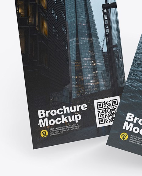 Two Brochures Mockup PSD #2