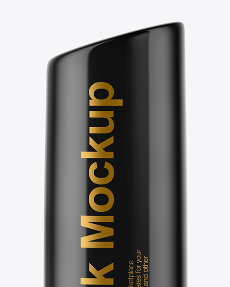 Download Glossy Lipstick Tube Mockup In Tube Mockups On Yellow Images Object Mockups Yellowimages Mockups