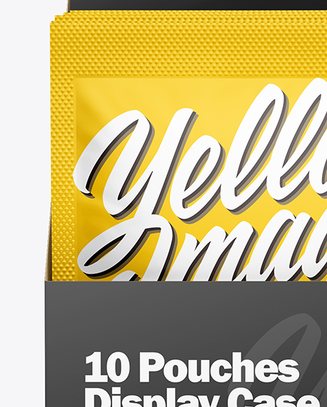 Download 10 Pouches Display Box Mockup Yellowimages Free Psd Mockup Templates PSD Mockup Templates