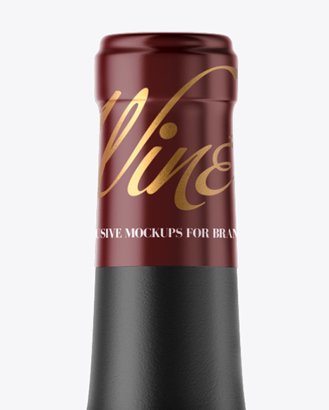 1.5L Ceramic Wine Bottle Mockup PSD #1