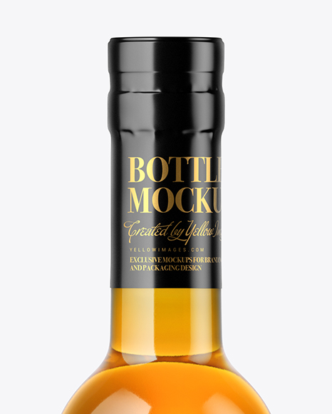 Whiskey Bottle Mockup