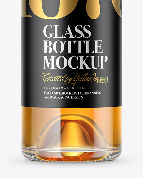 Download Whiskey Bottle Mockup In Bottle Mockups On Yellow Images Object Mockups PSD Mockup Templates