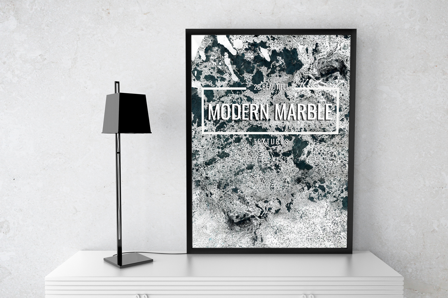 Digital paper modern marble liquid ink textures