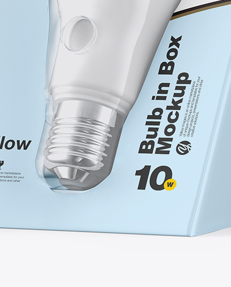 Download Light Bulb Packaging Mockup Yellowimages