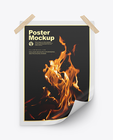 Poster Mockup PSD #2