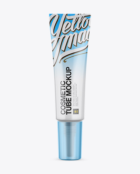 Plastic Cosmetic Tube Mockup