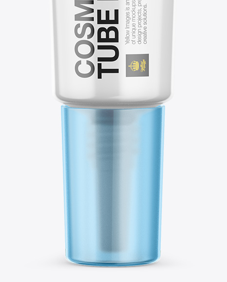 Plastic Cosmetic Tube Mockup PSD #2