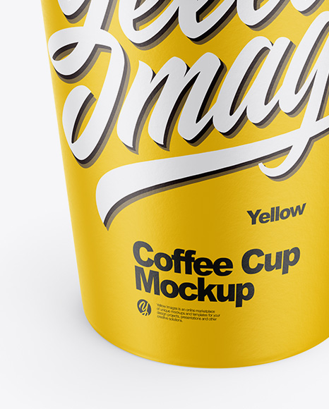 Paper Coffee Cup Mockup PSD #7